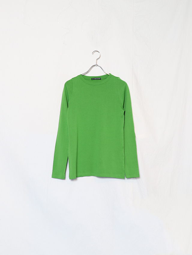 【TIGRE BROCANTE】タートルニット コットンニット天竺インナー長袖T TIGRE BROCANTE