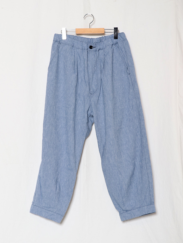 コットンリネンシャンブレーサムライパンツ TIGRE BROCANTE