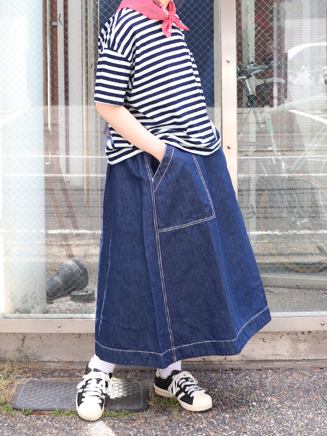 C/Liデニムベイカースカート TIGRE BROCANTE