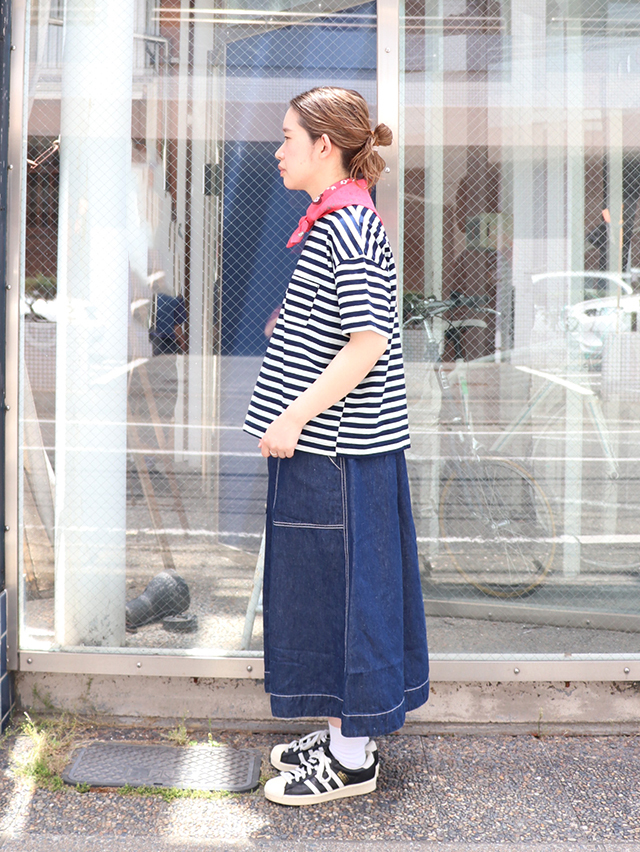 C/Liデニムベイカースカート TIGRE BROCANTE
