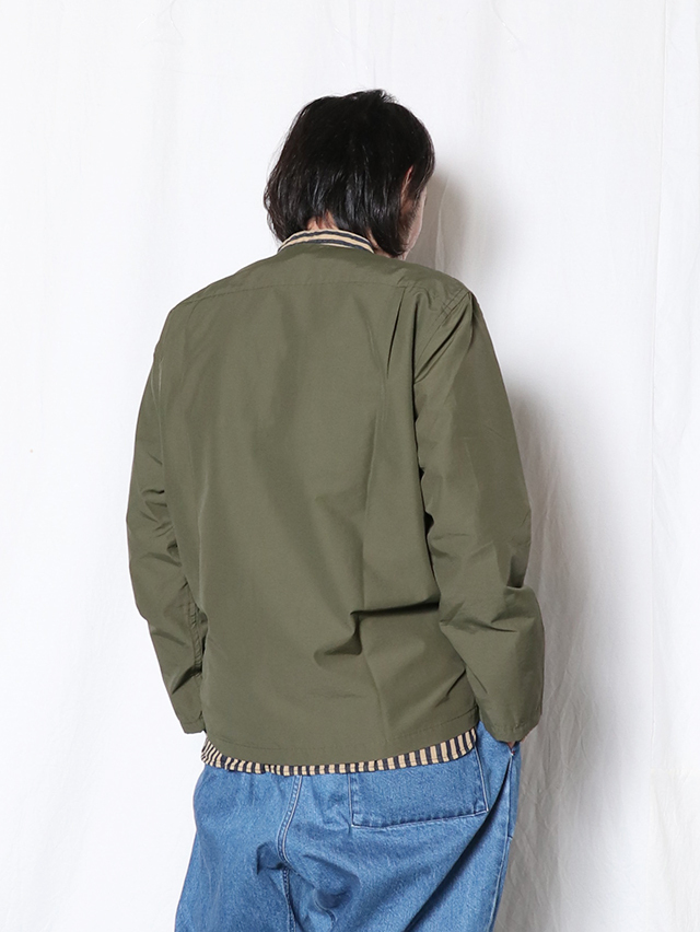 コットンナイロングログラン フラップカーディガン TIGRE BROCANTE