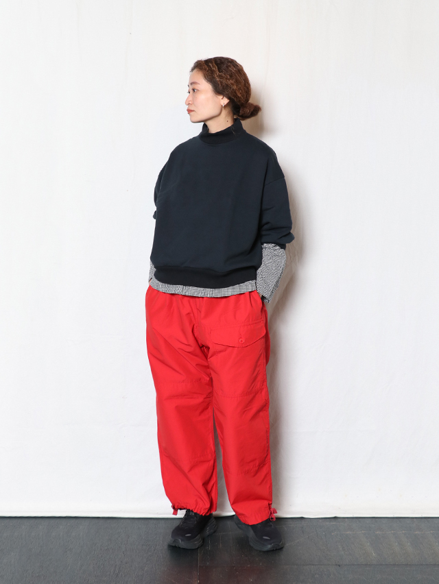 C/Nライトグログランオーバーストリングカーゴパンツ TIGRE BROCANTE