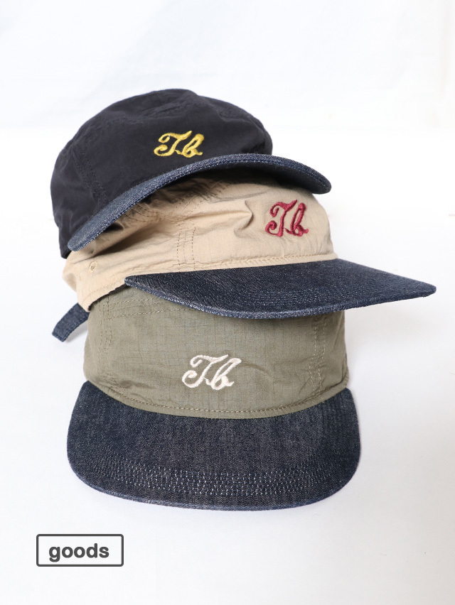 コットンナイロンリップランニングハット