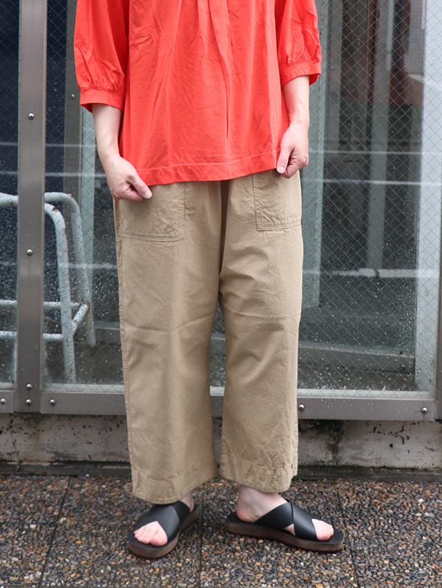 コードストライプミャオ9分丈パンツ TIGRE BROCANTE