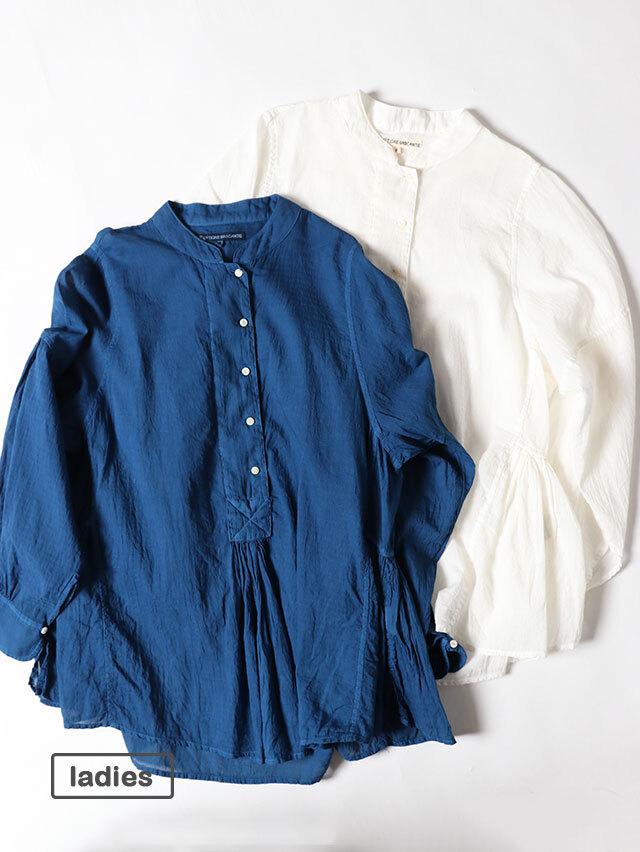 80/1コットンローンINDIAブラウス