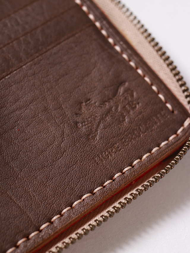 レザー二つ折り財布 TIGRE BROCANTE