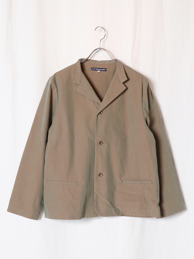 C/P玉虫ギャバショートラペルジャケット TIGRE BROCANTE