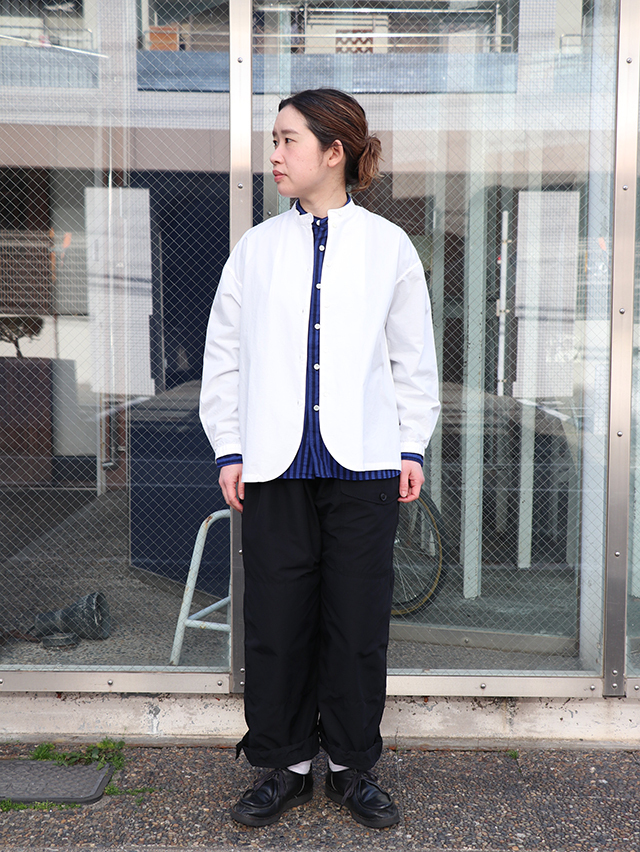 C/Tタイプライターバックスリットシャツ TIGRE BROCANTE