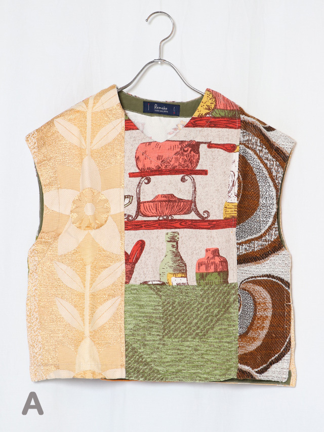 ユーロカーテンMIXフレンチノッチベスト/A