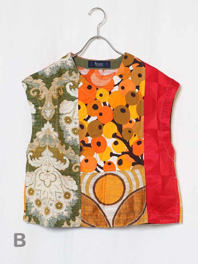 ユーロカーテンMIXフレンチノッチベスト/B