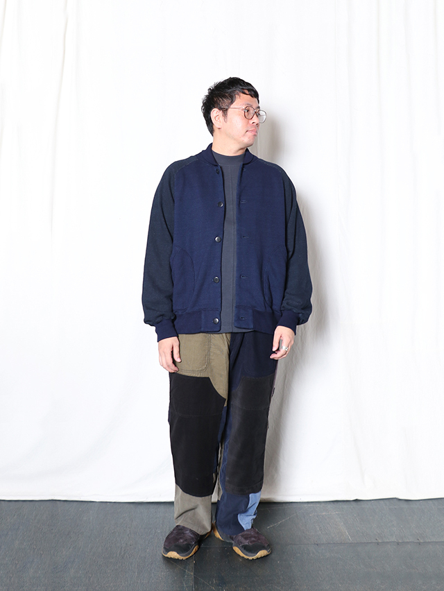 ユーロコールシャツボースンダブルニーパンツ TIGRE BROCANTE
