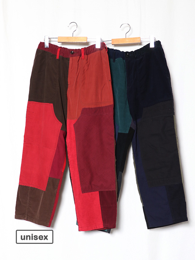 ユーロコールシャツボースンダブルニーパンツ