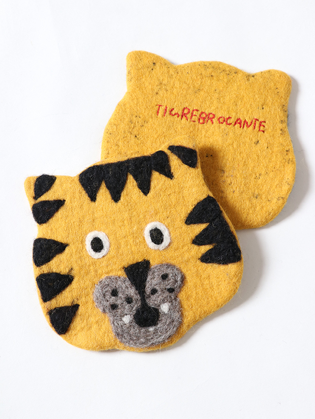 フェルト鍋敷き TIGRE BROCANTE