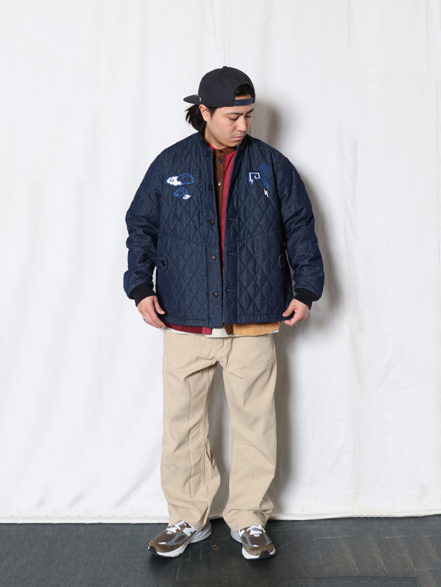 風神雷神naugty ボンバーマンリブジャケット TIGRE BROCANTE