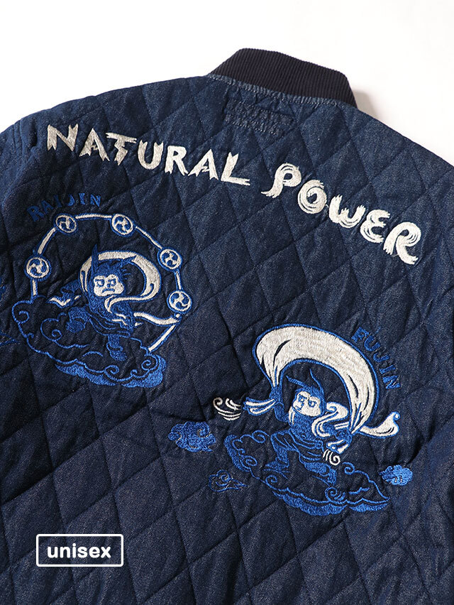 風神雷神naugty ボンバーマンリブジャケット