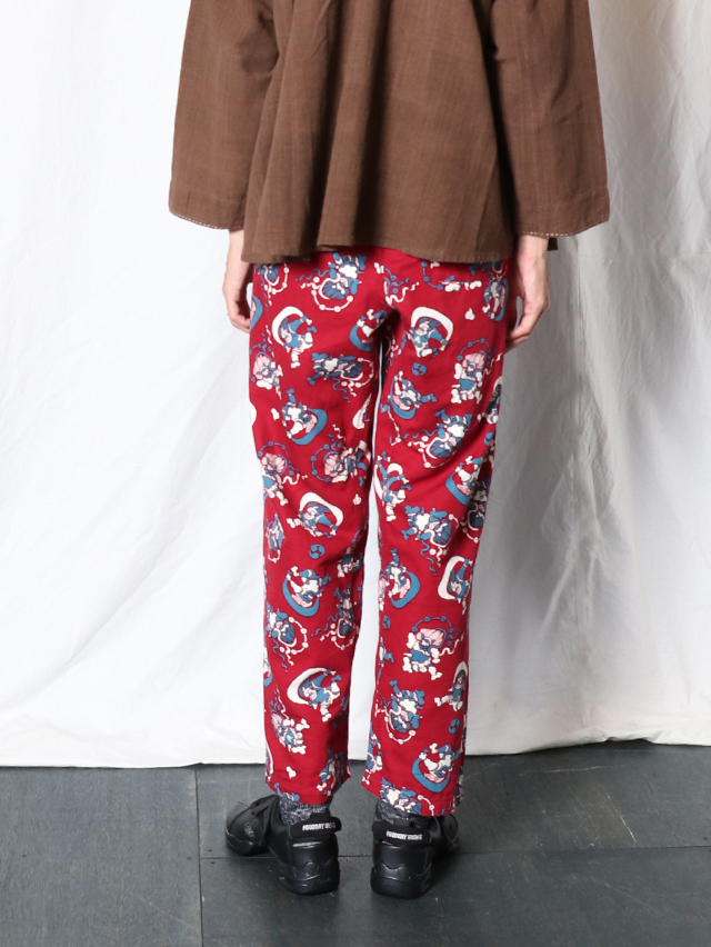 風神雷神グログランタゴサクロングパンツ TIGRE BROCANTE