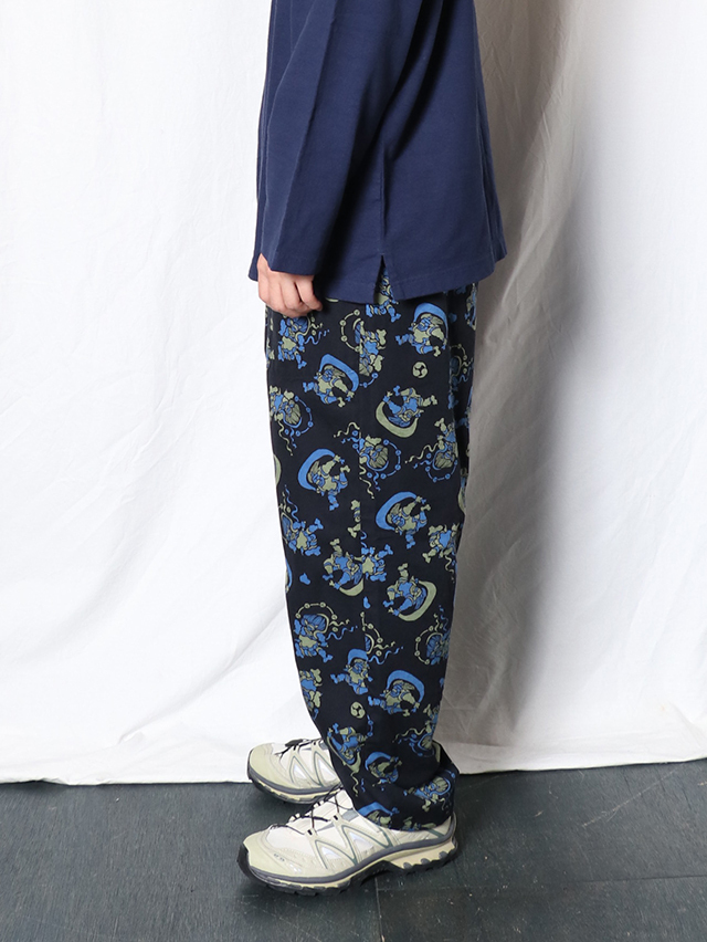 風神雷神グログランタゴサクロングパンツ TIGRE BROCANTE