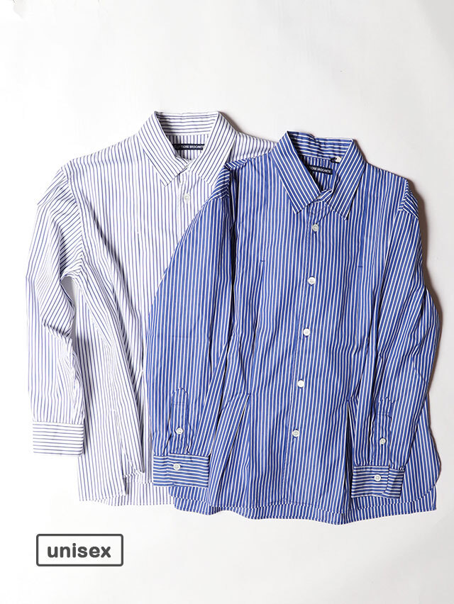 ストライプタイプライターFujinシャツ