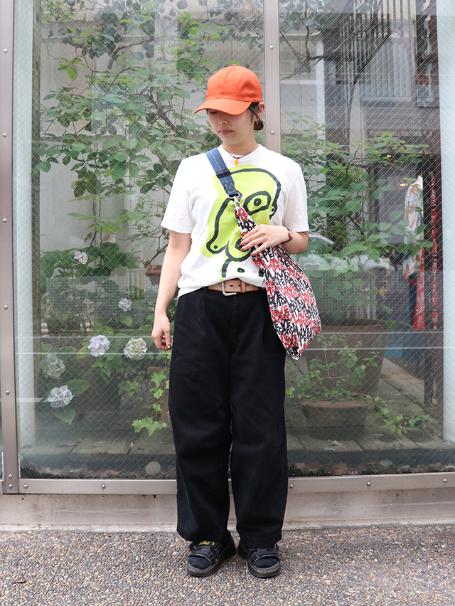 ブロックプリント グロサリーバッグ TIGRE BROCANTE