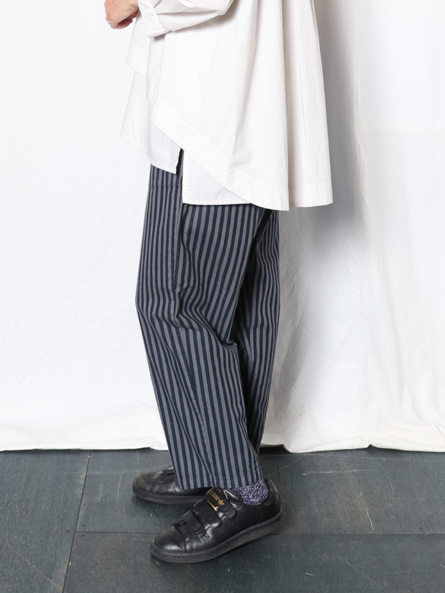 パンツ tacacu ヒッコリータゴサクロングパンツ TIGRE BROCANTE
