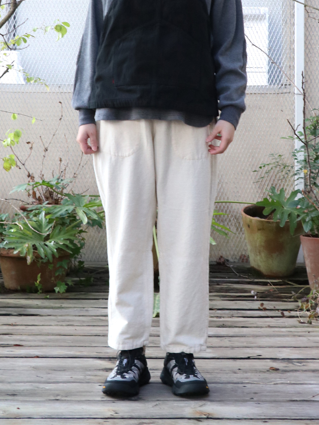 HOOT cotton タゴサクロングパンツ TIGRE BROCANTE