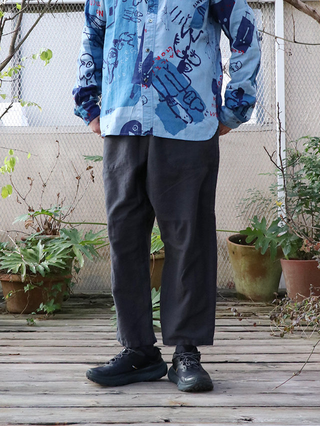 HOOT cotton タゴサクロングパンツ TIGRE BROCANTE