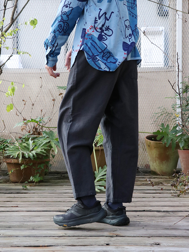 HOOT cotton タゴサクロングパンツ TIGRE BROCANTE