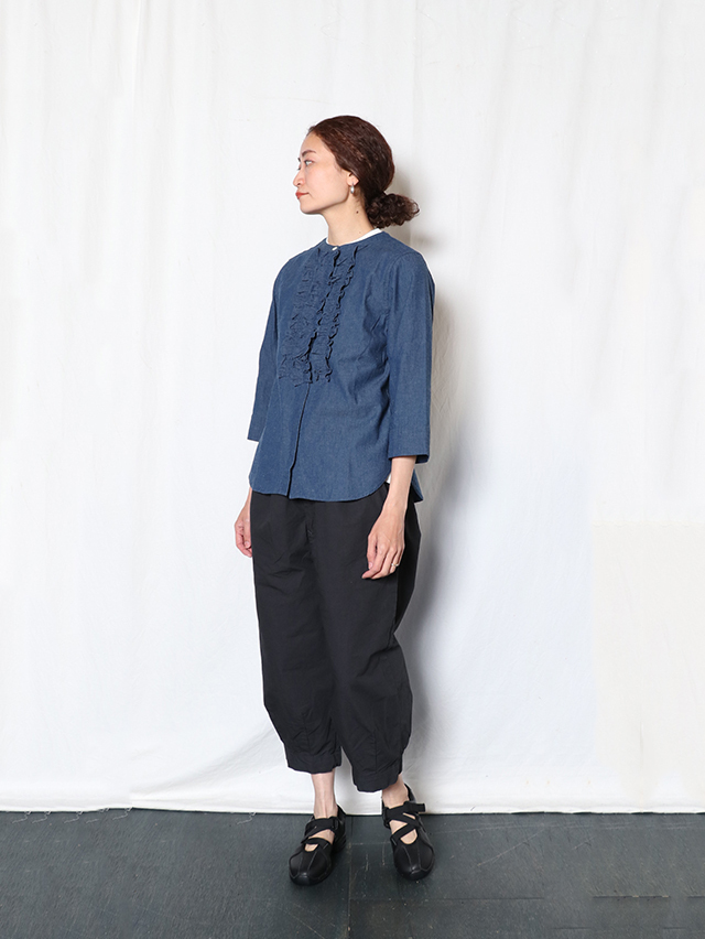 たむ1352　ナイジェリア代表　ジョガーパンツ　サイズS mp10883-Denim Jacquard Jogger Pants ジョガーパンツ（その他