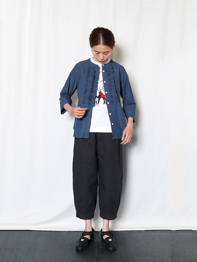 ジンバブエサムライ8分丈パンツ TIGRE BROCANTE