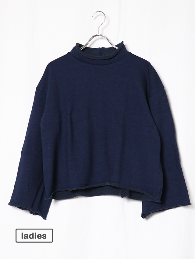 天空丸 TIGRE BROCANTE インディゴ染裂き織りノーカラーカバーオール TIGRE BROCANTE