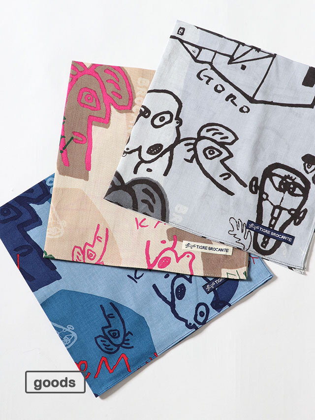 KAKEI boys ガーゼバンダナ