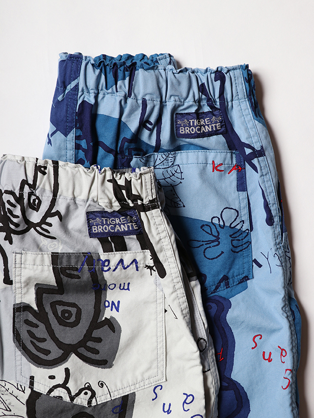 KAKEI boys ウェザーイージーショートパンツ TIGRE BROCANTE