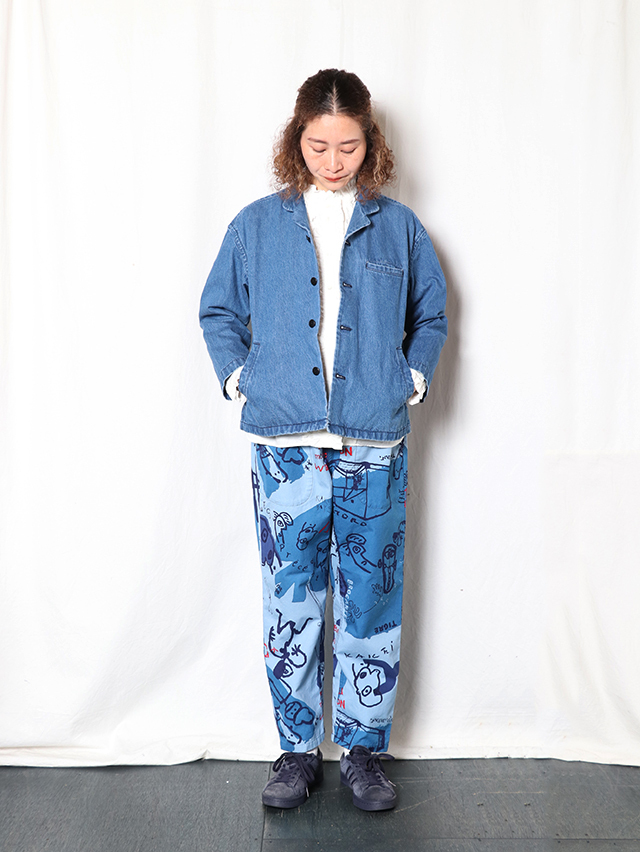 KAKEI boys ウェザータゴサクロングパンツ TIGRE BROCANTE