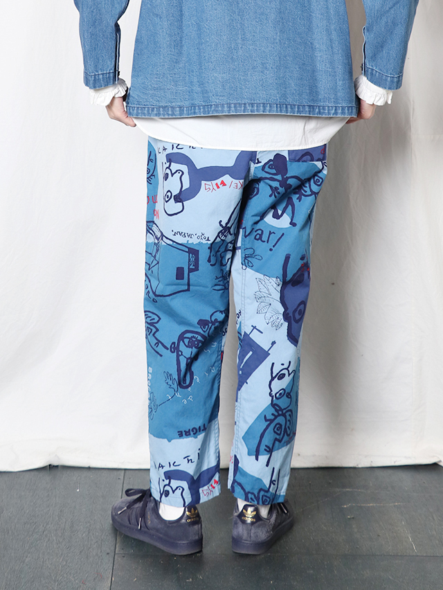 KAKEI boys ウェザータゴサクロングパンツ TIGRE BROCANTE