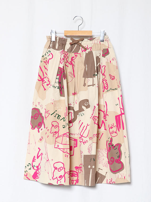KAKEI boys ウェザーフィセルロングスカート TIGRE BROCANTE