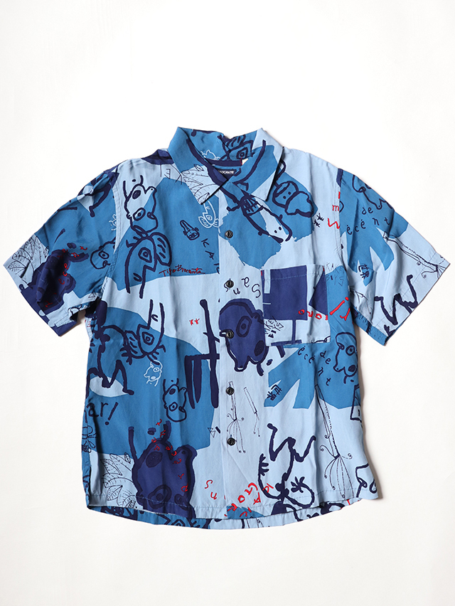 KAKEI boys レーヨンボックス半袖シャツ