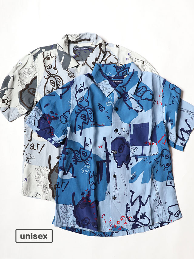 KAKEI boys レーヨンボックス半袖シャツ