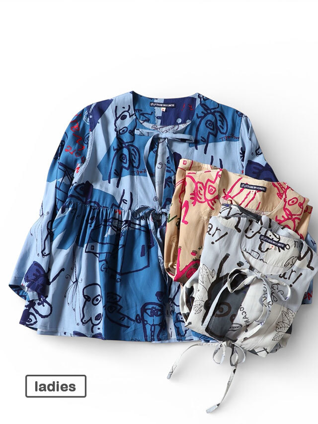 KAKEI boys レーヨンスウィッチtieカーディガン