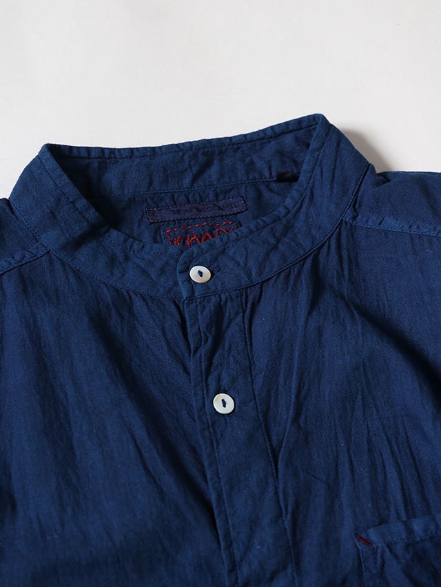 カディバンドカラーシャツ TIGRE BROCANTE