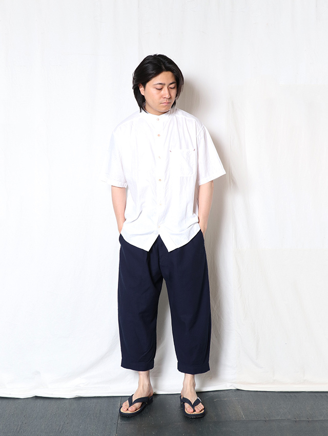 カディバンドカラーシャツ TIGRE BROCANTE
