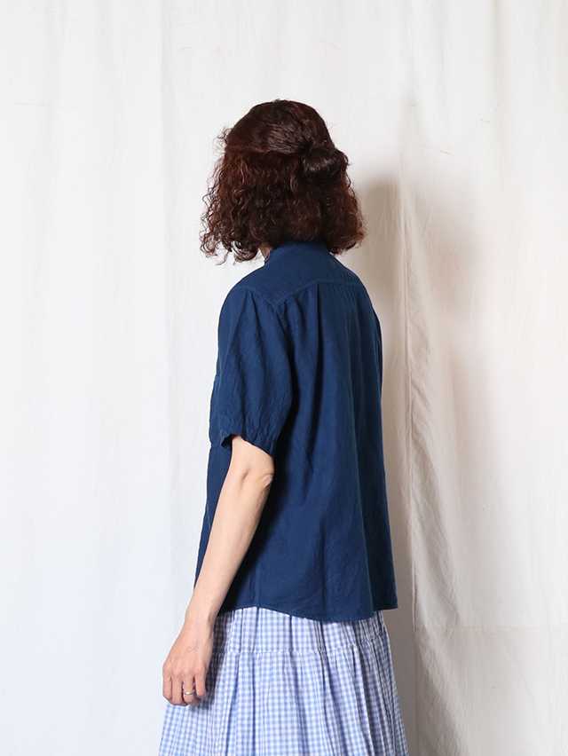カディバンドカラーシャツ TIGRE BROCANTE