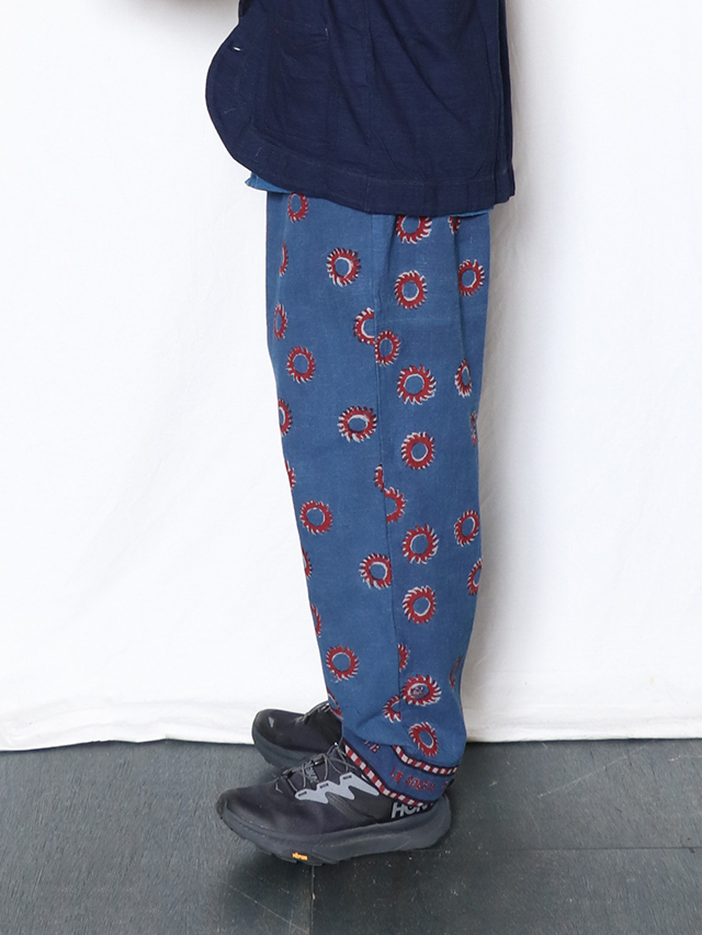 Le Soleil プリントタゴサクロングパンツ/M