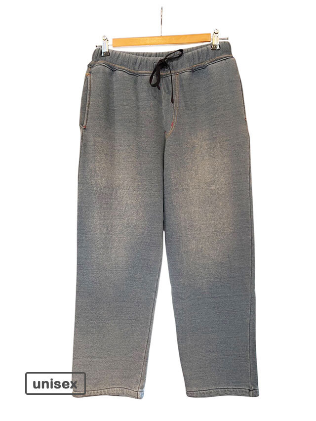 ライトインディゴ裏毛MDスウェットパンツ（MensS）