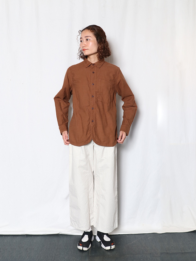 ライトオックス ラウンドヘム長袖シャツ TIGRE BROCANTE