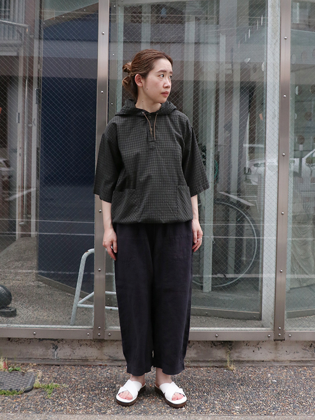 6オンスデニムムエタイ8分丈パンツ TIGRE BROCANTE