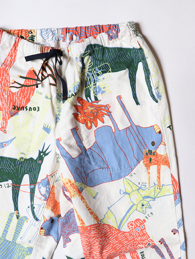 Lively animals ヘリンボンタゴサクパンツ TIGRE BROCANTE