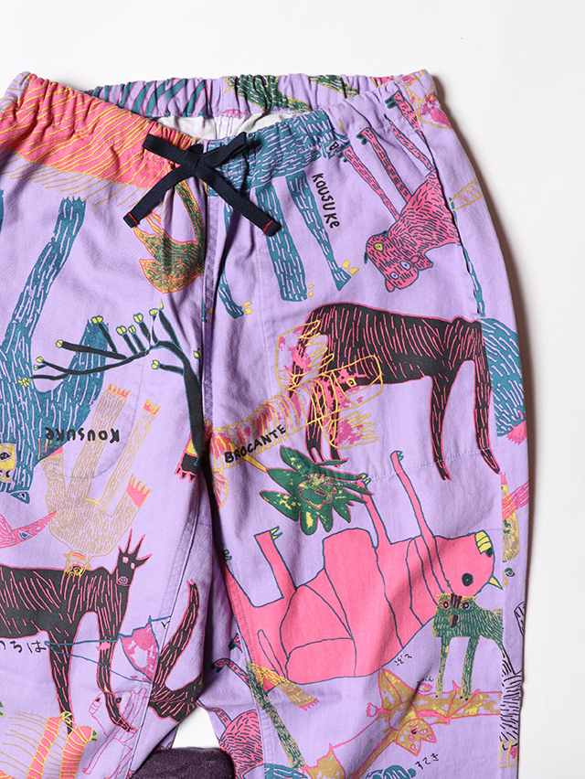 Lively animals ヘリンボンタゴサクパンツ TIGRE BROCANTE