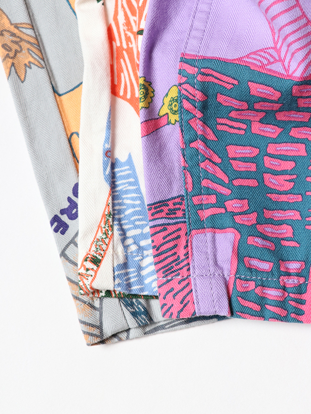 Lively animals ヘリンボンタゴサクパンツ TIGRE BROCANTE