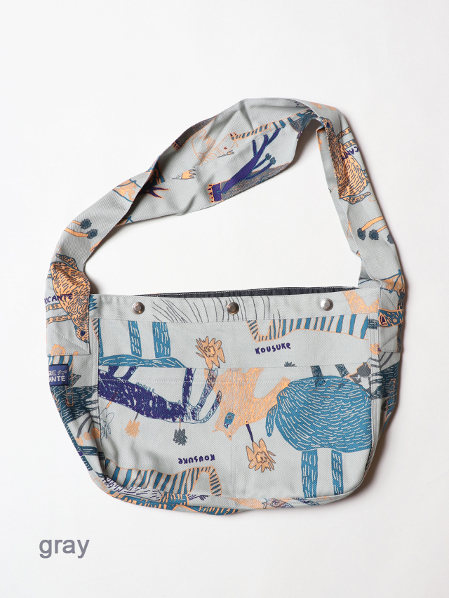Lively Animalカツラギ メッセンジャーバッグ TIGRE BROCANTE