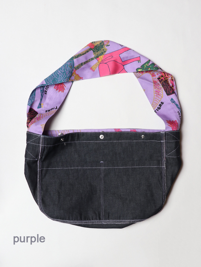 Lively Animalカツラギ メッセンジャーバッグ TIGRE BROCANTE